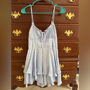NWT blue romper